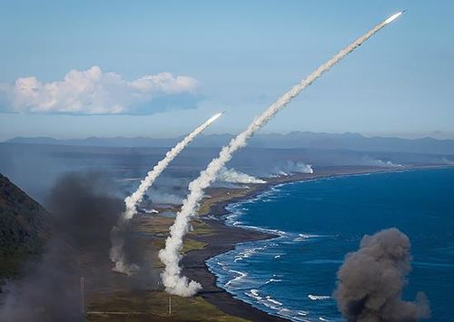 Пуск ракет ПВО. Фото Минобороны России